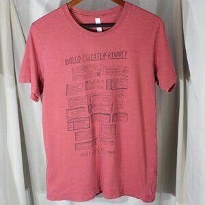 Wilco Sleater-Kinney 2021 Concert Tour T-Shirt - Size M